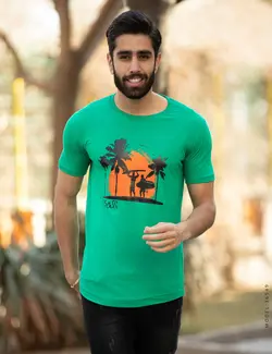 خرید تیشرت آستین یقه کش بافت Batis مدل 36549 - فروشگاه تی شین - امروز 24 خرداد 1402