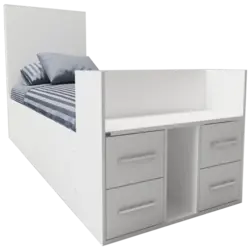 تخت خواب یک نفره مدل SO11129