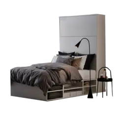 تخت خواب یک و نیم نفره مدل SO12123