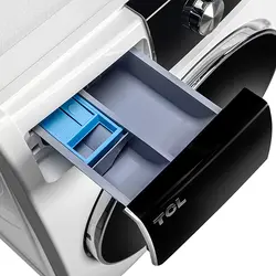 ماشین لباسشویی 11 کیلویی TCL مادیران مدل K112 رنگ سفید