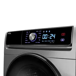 ماشین لباسشویی 11 کیلویی TCL مادیران مدل K112 رنگ نقره ای