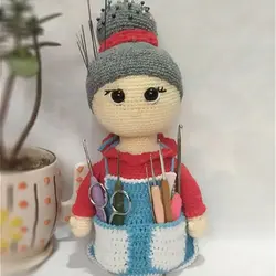 نگهدارنده لوازم بافتنی و خیاطی