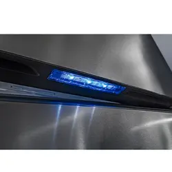 یخچال فریزر TCL مادیران مدل T575 رنگ نقره ای مات