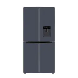 یخچال فریزر چهار درب TCL مادیران مدل F540 رنگ نقره ای مات