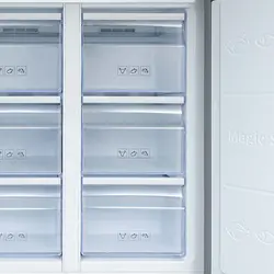 یخچال فریزر چهار درب TCL مادیران مدل F540 رنگ نقره ای مات