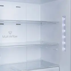 یخچال فریزر چهار درب TCL مادیران مدل F540 رنگ نقره ای مات