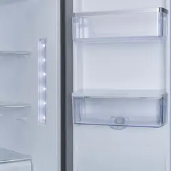 یخچال فریزر چهار درب TCL مادیران مدل F540 رنگ نقره ای مات