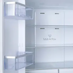 یخچال فریزر چهار درب TCL مادیران مدل F540 رنگ نقره ای مات