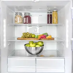 یخچال فریزر چهار درب TCL مادیران مدل F540 رنگ نقره ای مات