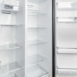 یخچال فریزر ساید بای ساید ایکس ویژن مادیران مدل TS550 رنگ استیل