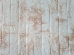 دیوارپوش فومی پشت چسبدار کد bk-30