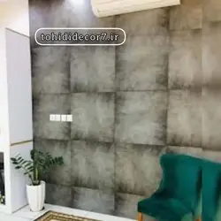 دیوارپوش فومی طرح بتن کد rw03