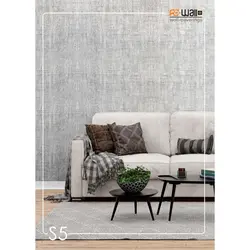 دیوارپوش فومی رولی کتان rewall S05