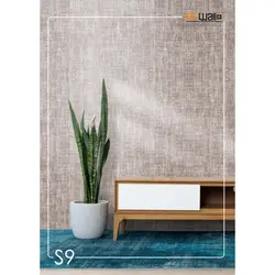 دیوارپوش فومی رولی کتان rewall S09