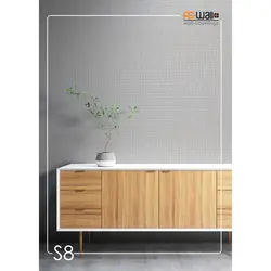 دیوارپوش فومی رولی کتان rewall S08