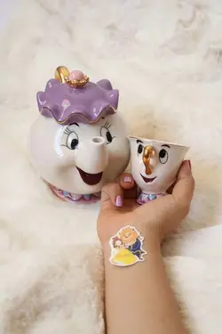 ست قوری فنجون دیو و دلبر اورجینال دیزنی