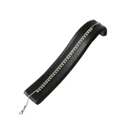 پابند نقره پولک و مارکو سفید