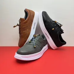 کتونی چرم اسپرت اسیکس مردانه در گوهردشت کرج