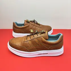 کتونی چرم اسپرت اسیکس مردانه در گوهردشت کرج