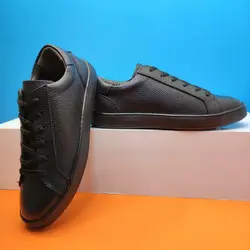 کفش ونس مردانه تمام چرم طبیعی