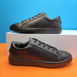 کفش ونس مردانه تمام چرم طبیعی