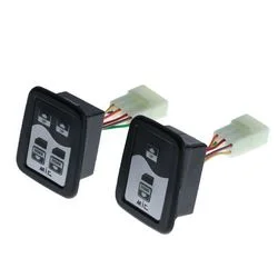 کلید شیشه بالابر خودرو ام آی سی مدل M03 مناسب برای پراید 132 مجموعه 2 عددی