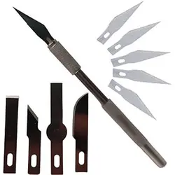 کاتر طراحی به همراه 9 عدد تیغ