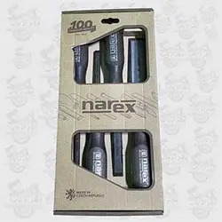 ست 4 عددی مغار تخت نارکس NAREX دسته تیره