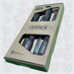 ست 4 عددی مغار تخت نارکس NAREX دسته تیره