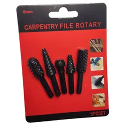 چوب ساب فرز انگشتی و دریلی 5 عددی CARPENTRY