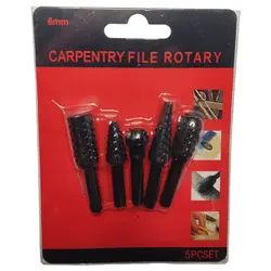 چوب ساب فرز انگشتی و دریلی 5 عددی CARPENTRY