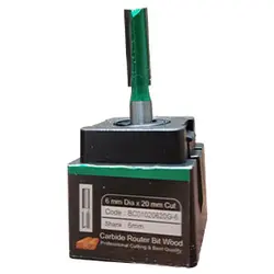 تیغ اور فرز شیار زن blade cut پایه 6 ، قطر ۶ ، ارتفاع ۲۰