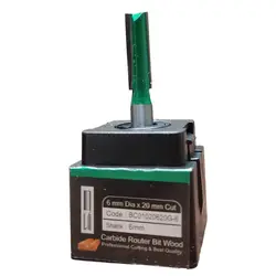 تیغ اور فرز شیار زن blade cut پایه 6 ، قطر ۶ ، ارتفاع ۲۰