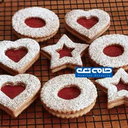 کاتر شیرینی پزی بهگز مدل دونات مجموعه 2 عددی