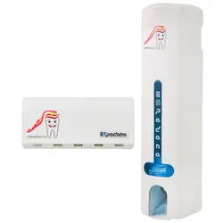 دستگاه خمیر دندان اسپادانا سفید به همراه جامسواکی