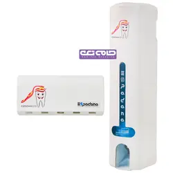 دستگاه خمیر دندان اسپادانا سفید به همراه جامسواکی