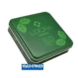 ماسک پودری اسپیرولینا ضدجوش لدورا هربال ۶ عددی - ledora