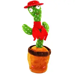 کاکتوس سخنگو و موزیکال با شال و کلاه  dancing talking cactus