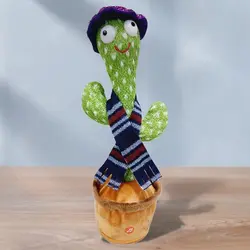 کاکتوس سخنگو و موزیکال با شال و کلاه  dancing talking cactus