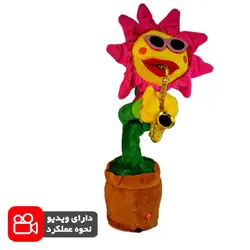 گل آفتابگردان موزیکال dancing musical flower