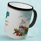 ماگ حرارتی مدل عید نوروز کد 58