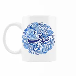 ماگ رژارت مدل اسم صدف