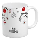 ماگ آبنبات رنگی مدل کریسمس AR0604 Christmas