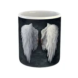 ماگ طرح بال فرشته مدل FALLEN ANGEL WINGS