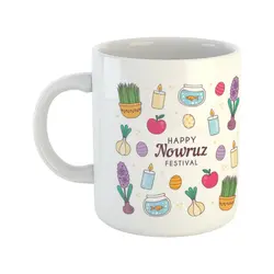 ماگ طرح نوروز مدل نمادها