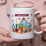 ماگ طرح نوروز مدل happy nowruz 03