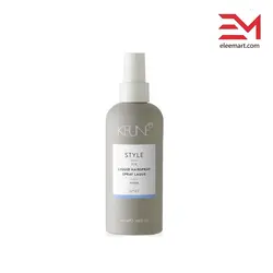 اسپری وزگیر کئون حالت دهنده و شارپ کرلی Keune Liquid Hairspray - الی مارت