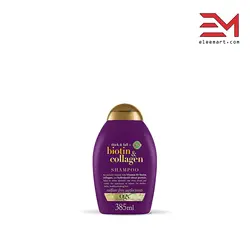 شامپو حجم دهنده او جی ایکس حاوی بیوتین و کلاژن Ogx Thick & Full - الی مارت