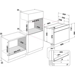 فر برقی ویرپول توکار مدل MXA K7F IX - ایران ویرپول