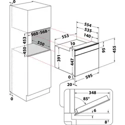 مایکروویو ویرپول توکار مدل W11 MW161 UK - ایران ویرپول